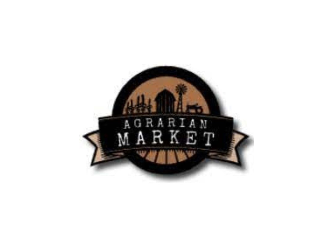 Agrarian market logo