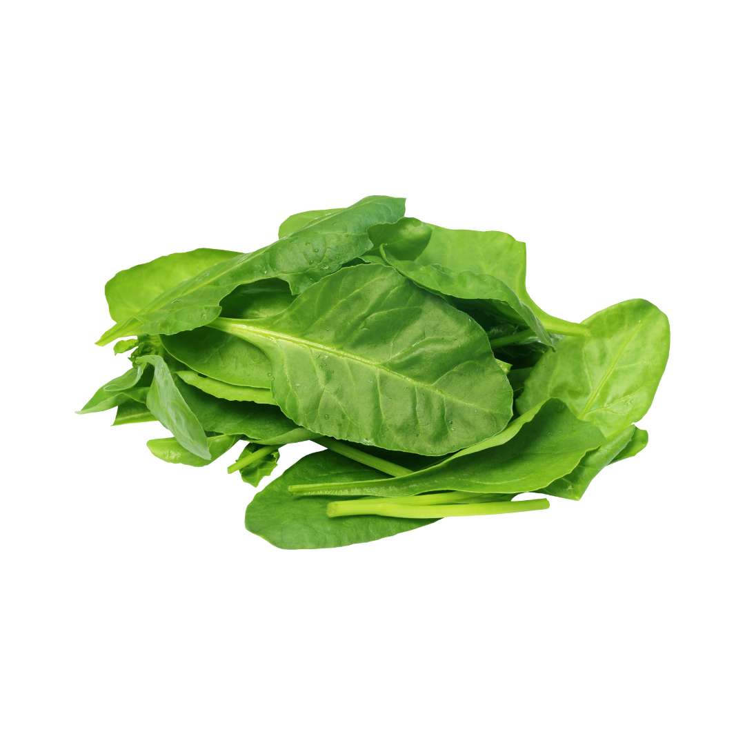 green spinach graphic