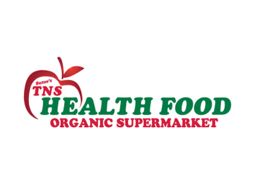 TNS health food organic supermarket logo