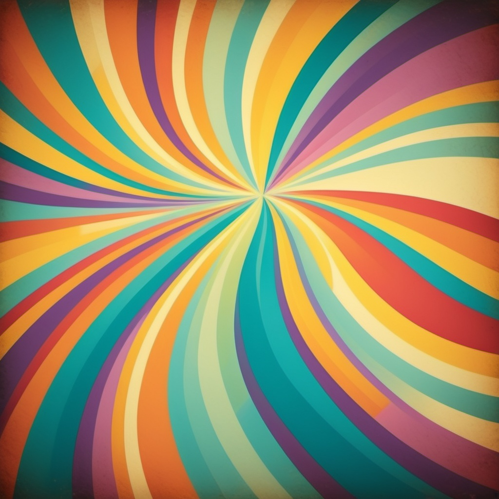 Vibrant and colourful high-vibe background